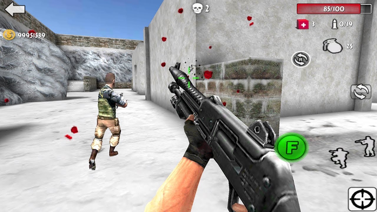 Gun Strike Shoot (by D3) Android Gameplay [HD]