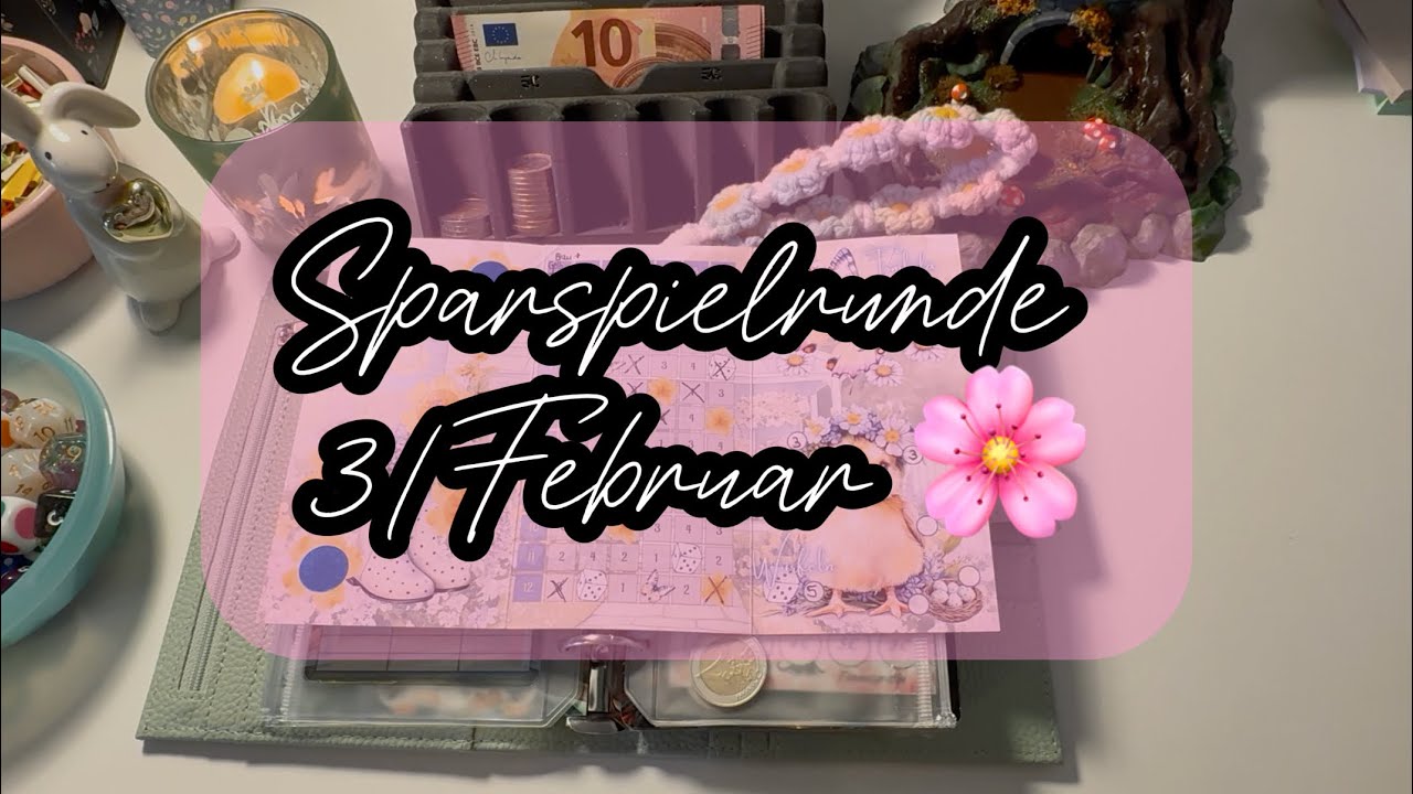 Sparspielzeit 🙆🏻‍♀️ | 3/Februar 🌸 | #umschlagmethode 