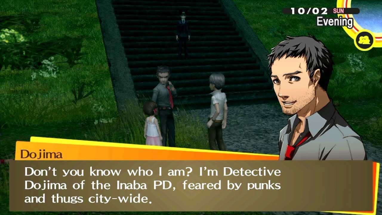 [HD] [PS Vita] Persona 4 Golden - Ryotaro Dojima Social Link [Hierophant]