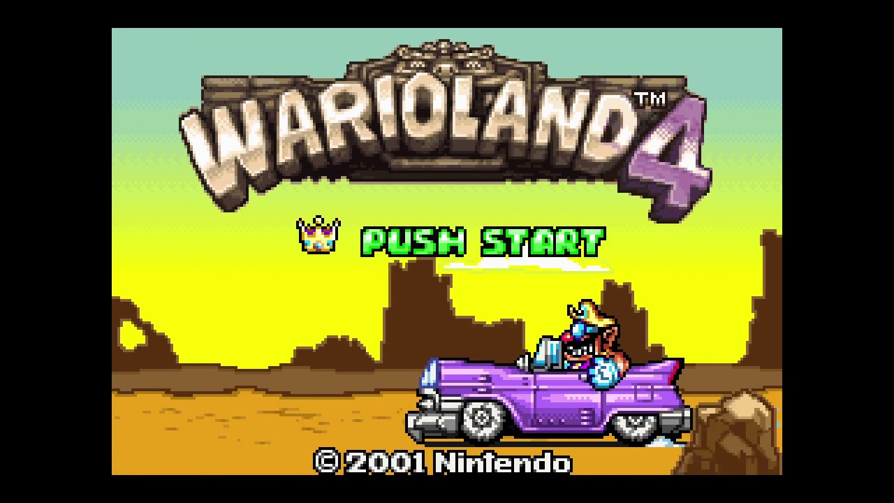 EXTRA - Title Demos - Wario Land 4