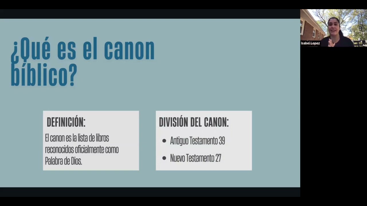 Clase 2 - CÓMO SE FORMÓ LA BÍBLIA (Canon, autores, y contexto histórico)