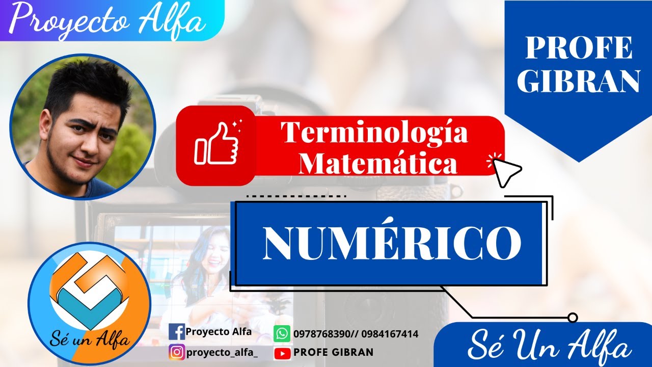 TERMINOLOGÍA MATEMÁTICA