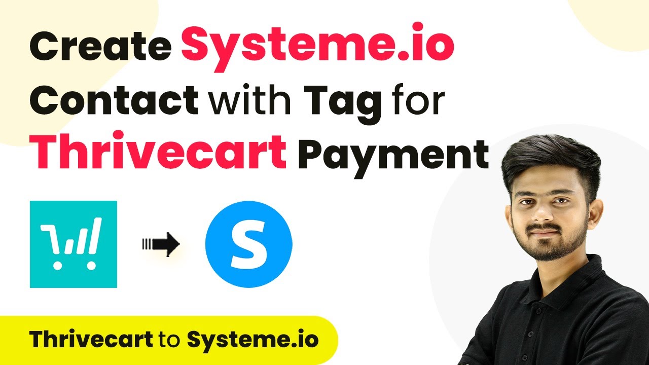 How to Instantly Create Systeme.io Contact with Tag for Thrivecart Payment