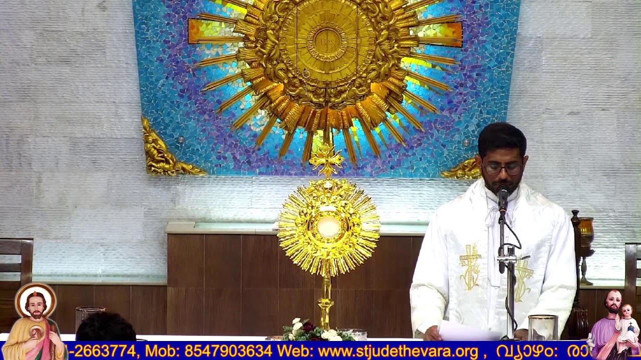 12-03-2026 THURSDAY 6.am &7.am Holy Mass & Novena  St Joseph & St JUDE Church Thevara