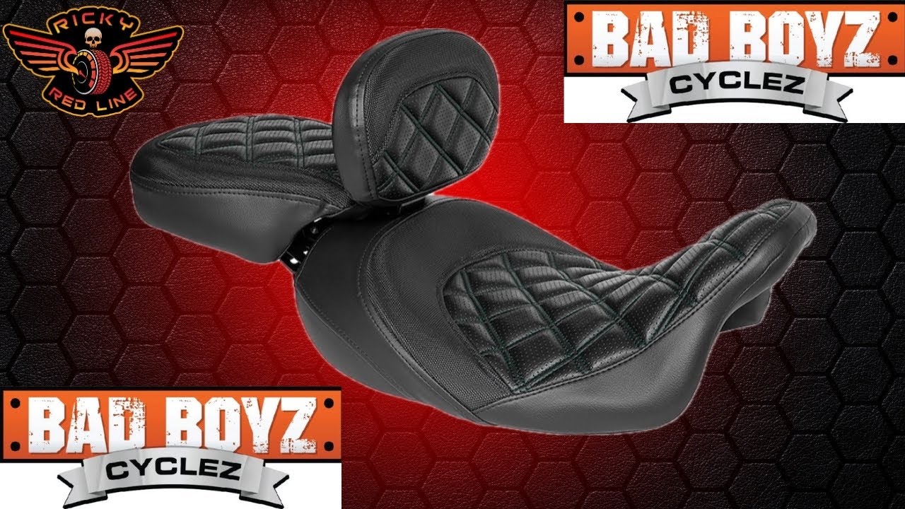Bad Boyz Cyclez Seat On A Harley Davidson Road Glide