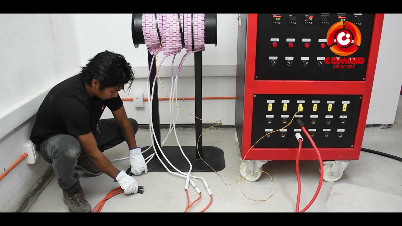 Configuración Máquina de tratamiento Térmico por resistencias eléctricas - Modelo AMTT