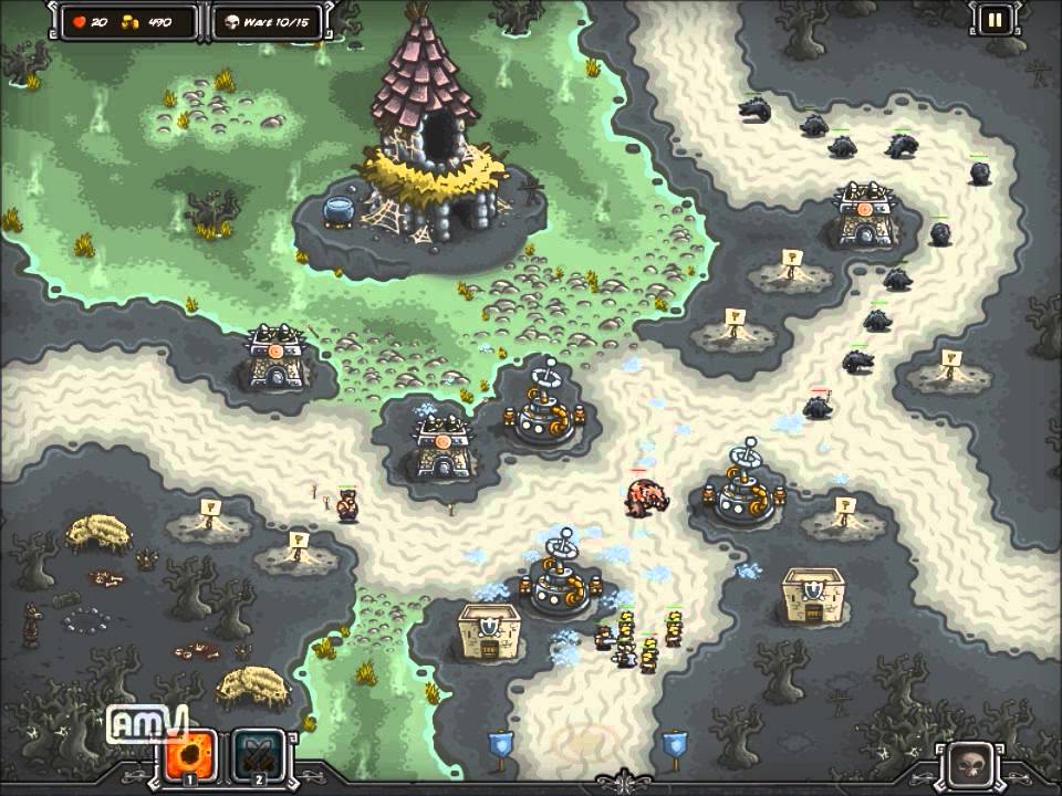 Kingdom Rush (STEAM) - NIGHTFANG SWALE [hard] [campaign]