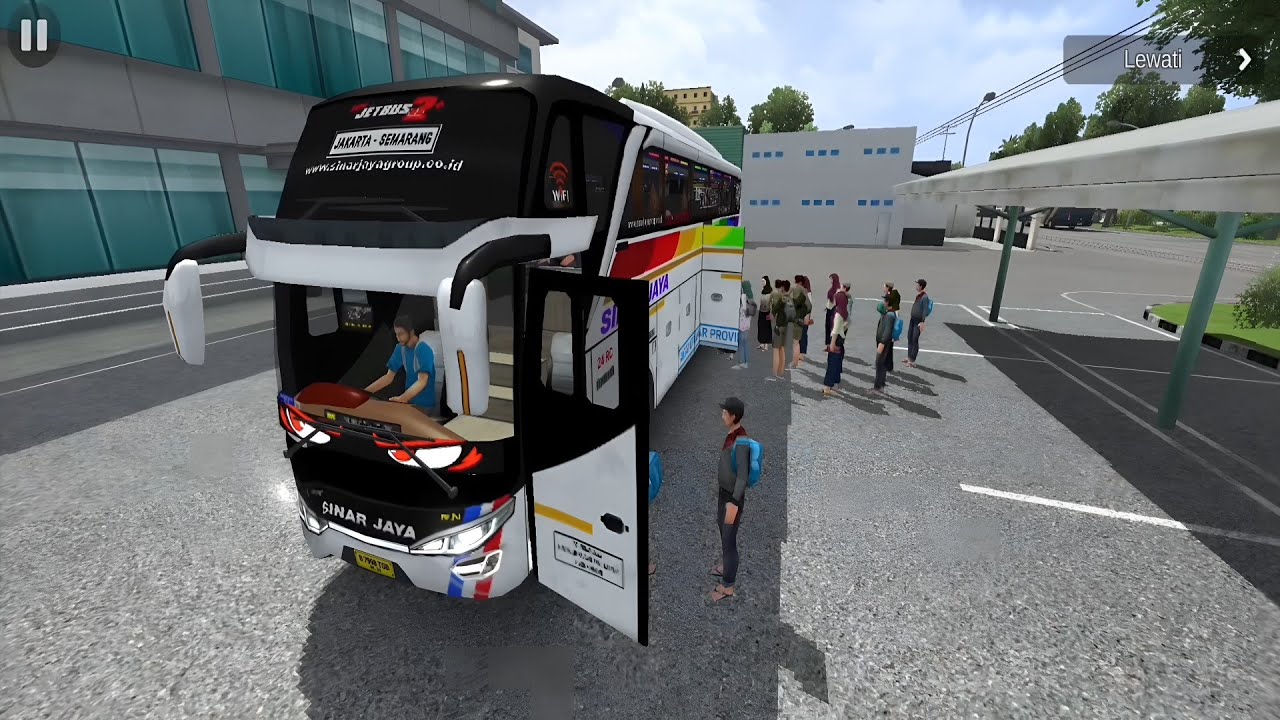 Hunting Bus Tayo full Basuri raja jalan||Bus simulator Indonesia