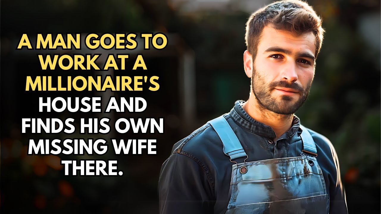 A MAN GOES TO WORK AT A MILLIONAIRE'S HOUSE AND FINDS HIS OWN MISSING WIFE THERE