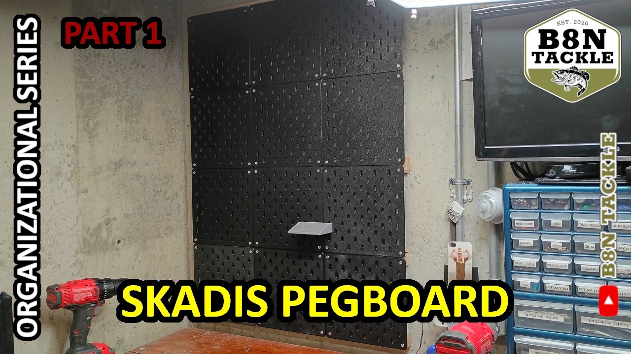 Серия статей об организации пространства: Перфорированная доска Ikea Skadis, напечатанная на 3D-п...
