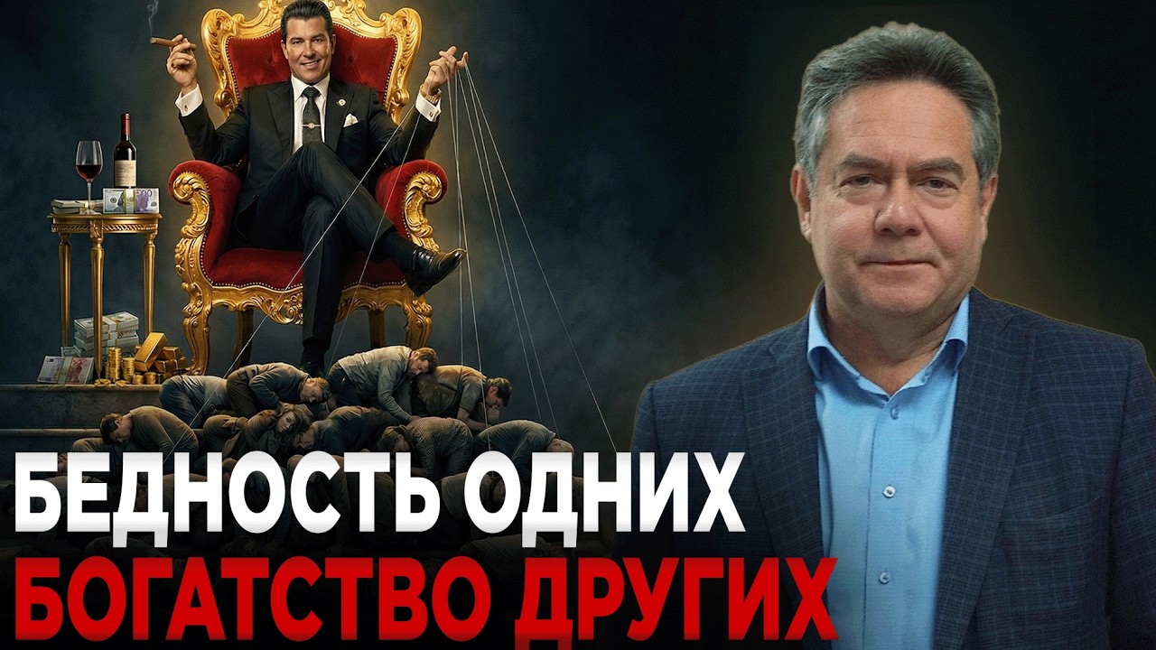 Вот почему вы бедные, и почему так будет всегда, пока вы не поймёте одну простую вещь! Посмотрите!