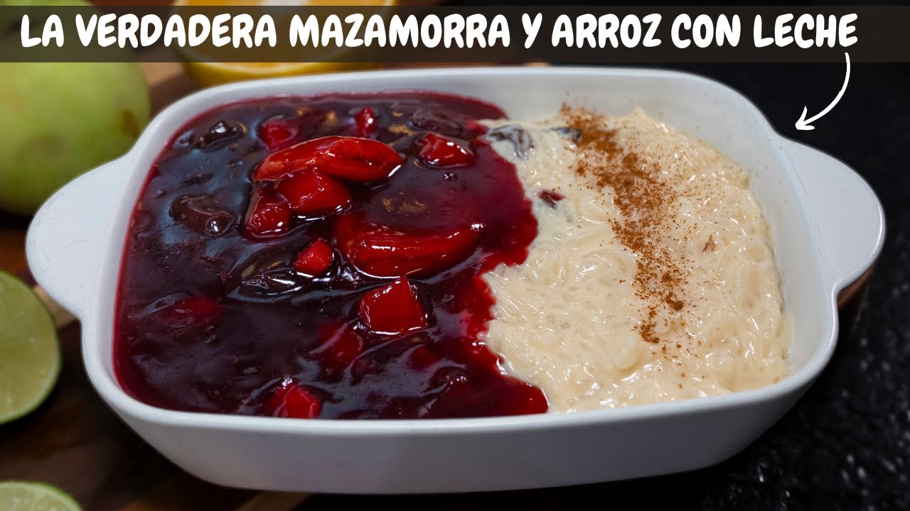 Como preparar una buena Mazamorra morada con arroz con leche, receta fácil y económica | Abelca