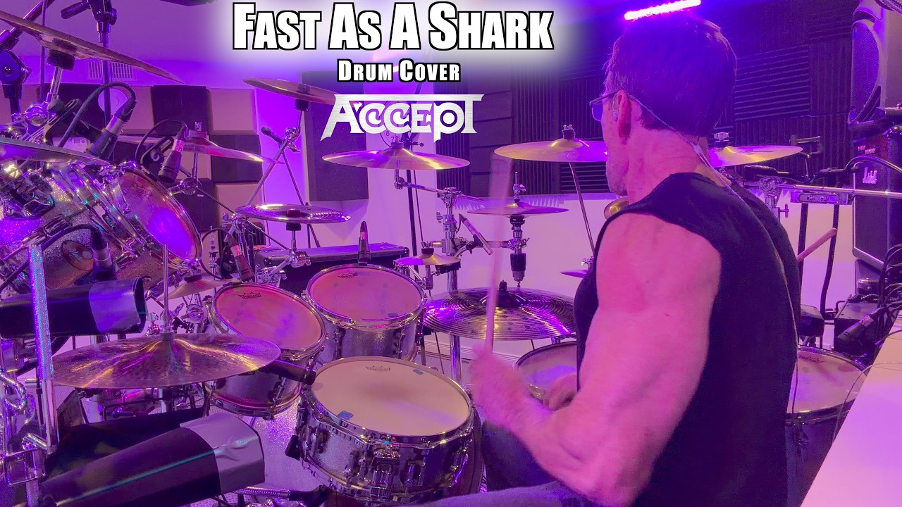 Drum Cover Fast as a Shark, ACCEPT