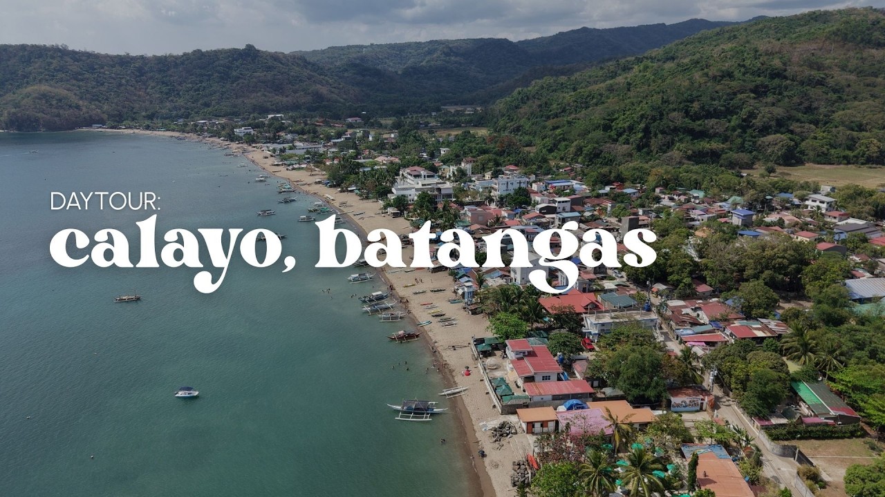 Island Hopping sa Calayo Beach of Nasugbu, Batangas | travel vlog ep 14🐚