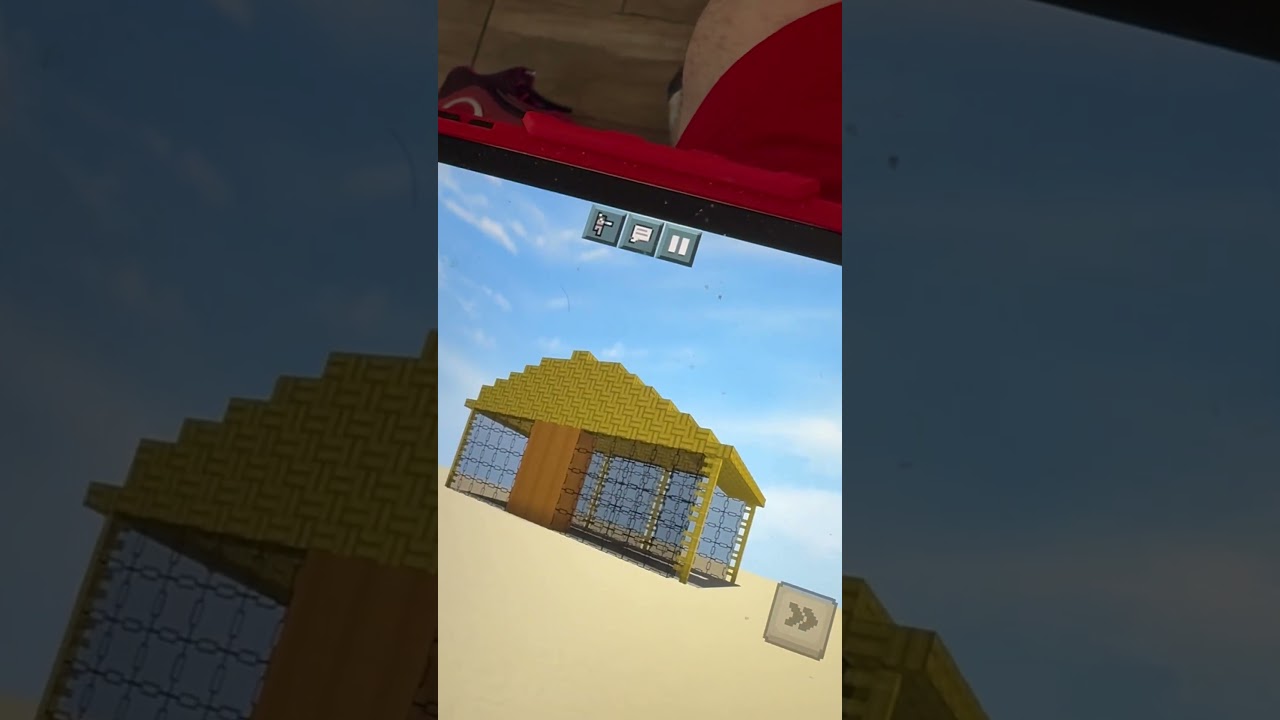 Nellis AFB LV gate in Minecraft #bblv