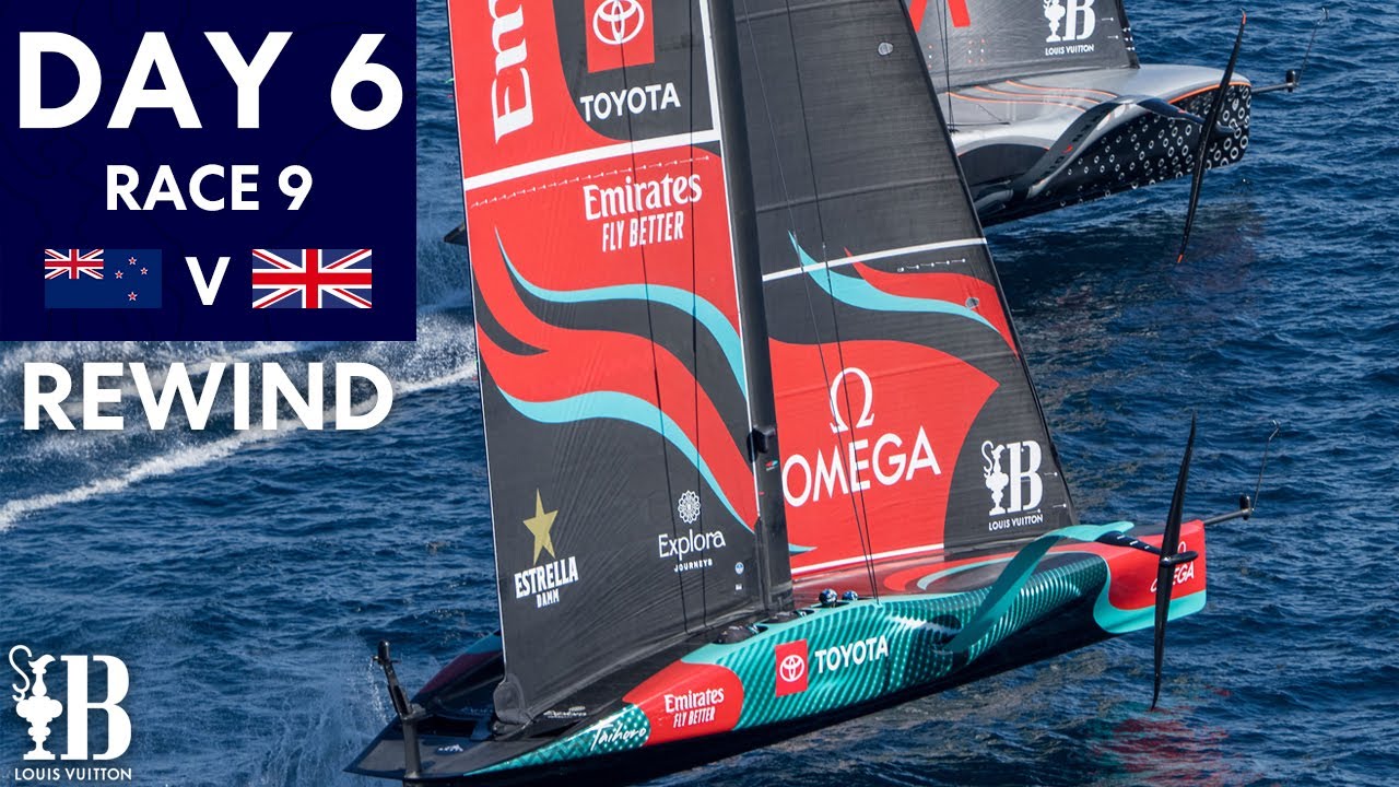 Three-peat Champions! | Louis Vuitton 37th America's Cup Day 6 | Highlights Rewind