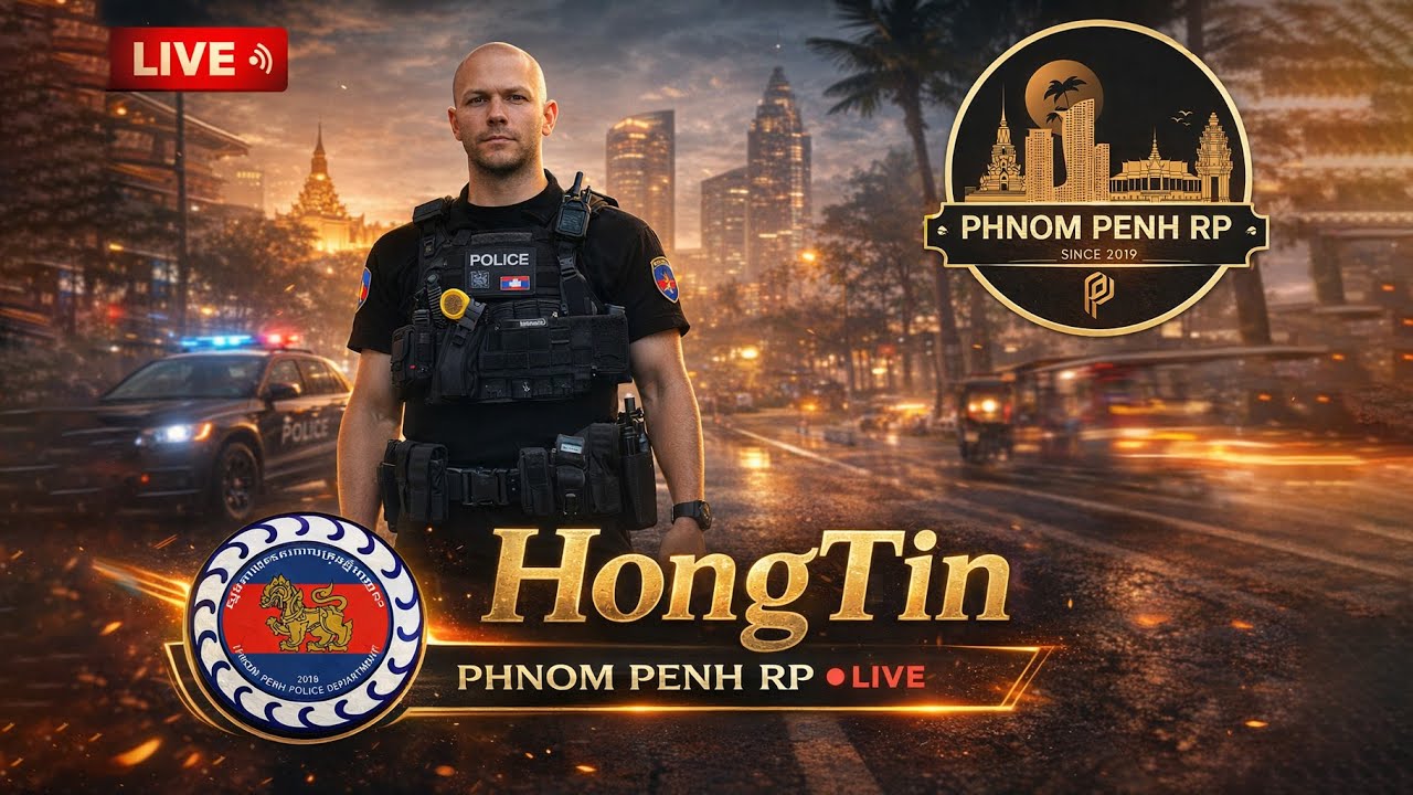 🔴LIVE! ប៉ុស្តិ៍នគរបាលថ្មី | GTA5 Khmer