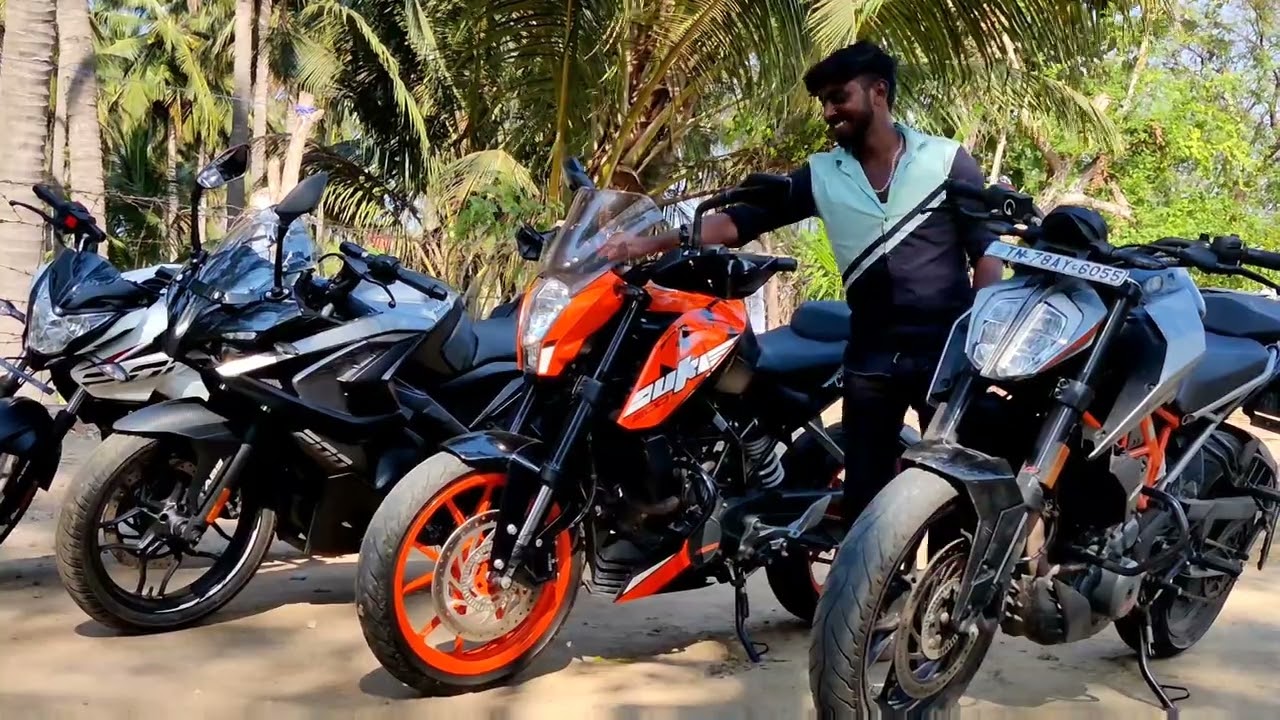 Ns 200 Rs 200 Vs Duke 200 Duke 250 😉 Exhaust Sound 😎