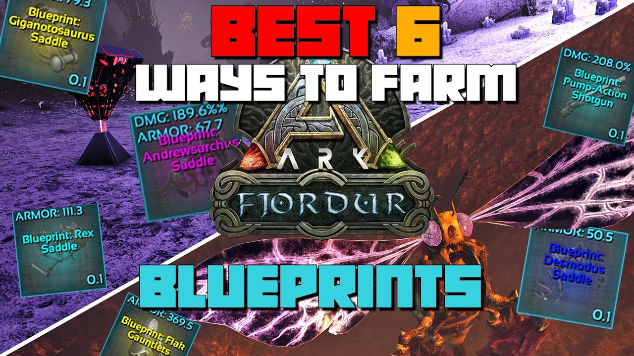 ARK: Fjordur | ЛУЧШИЕ 6 способов фарма чертежей и добычи | КРАТКОЕ РУКОВОДСТВО ПО BPS И КАК ИХ ЗА...