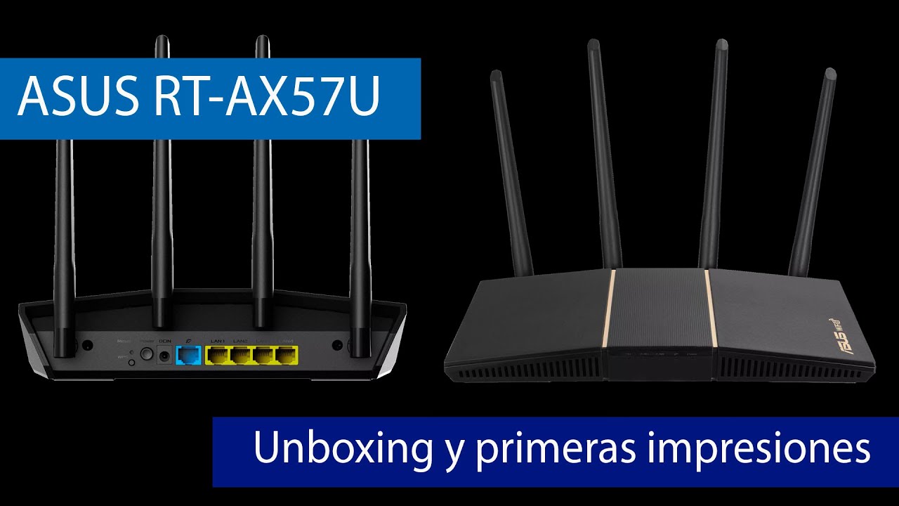 Conoce el router extensible ASUS RT-AX57, un modelo por menos de 100€ con WiFi 6 y Mesh