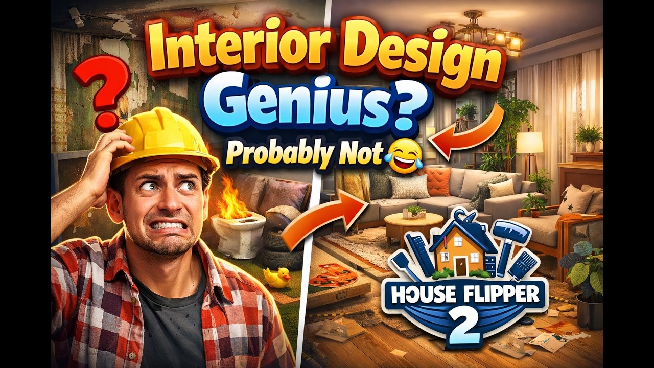 Interior Design Genius? Probably Not 😂 | House Flipper 2