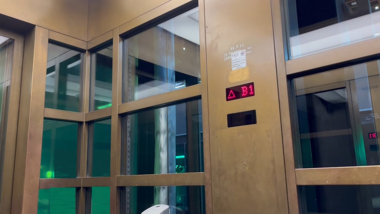 4x ThyssenKrupp Green Zone Parking Elevators @ The Mall WTC, Abu Dhabi, UAE