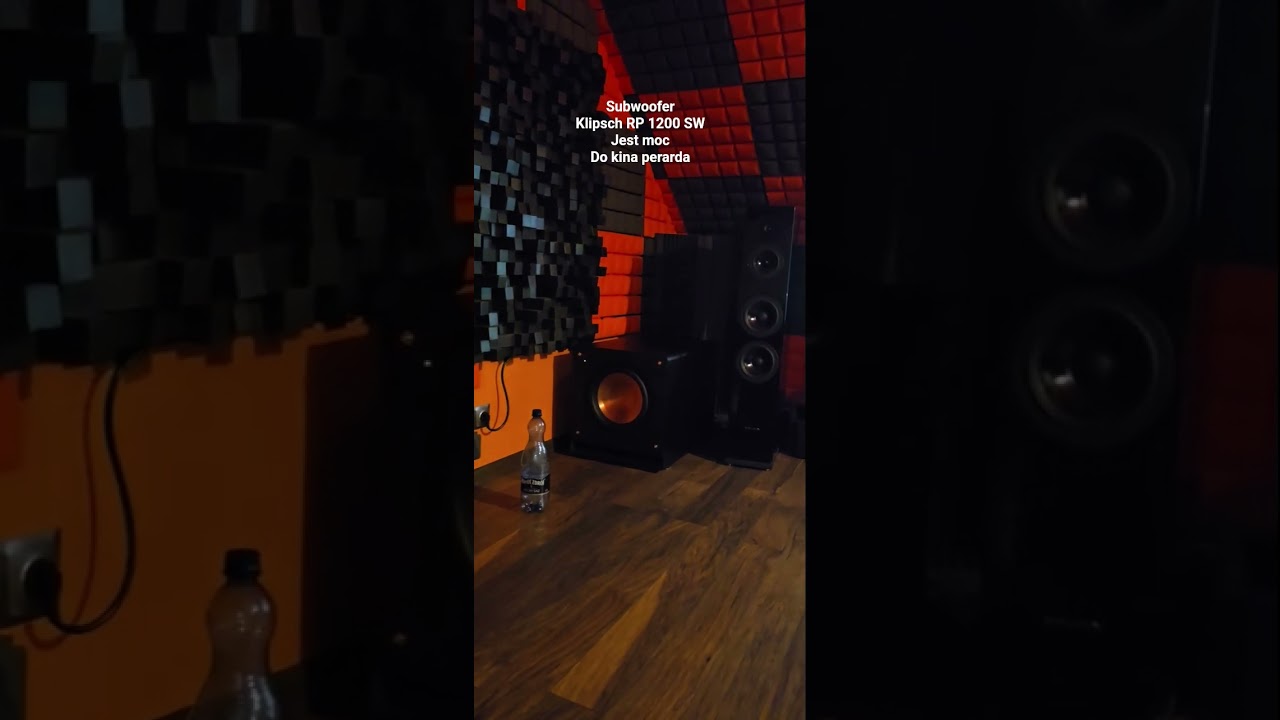 Rąbnęło Basem aż Żywiec upadał | Subwoofer Klipsch RP 1200 SW