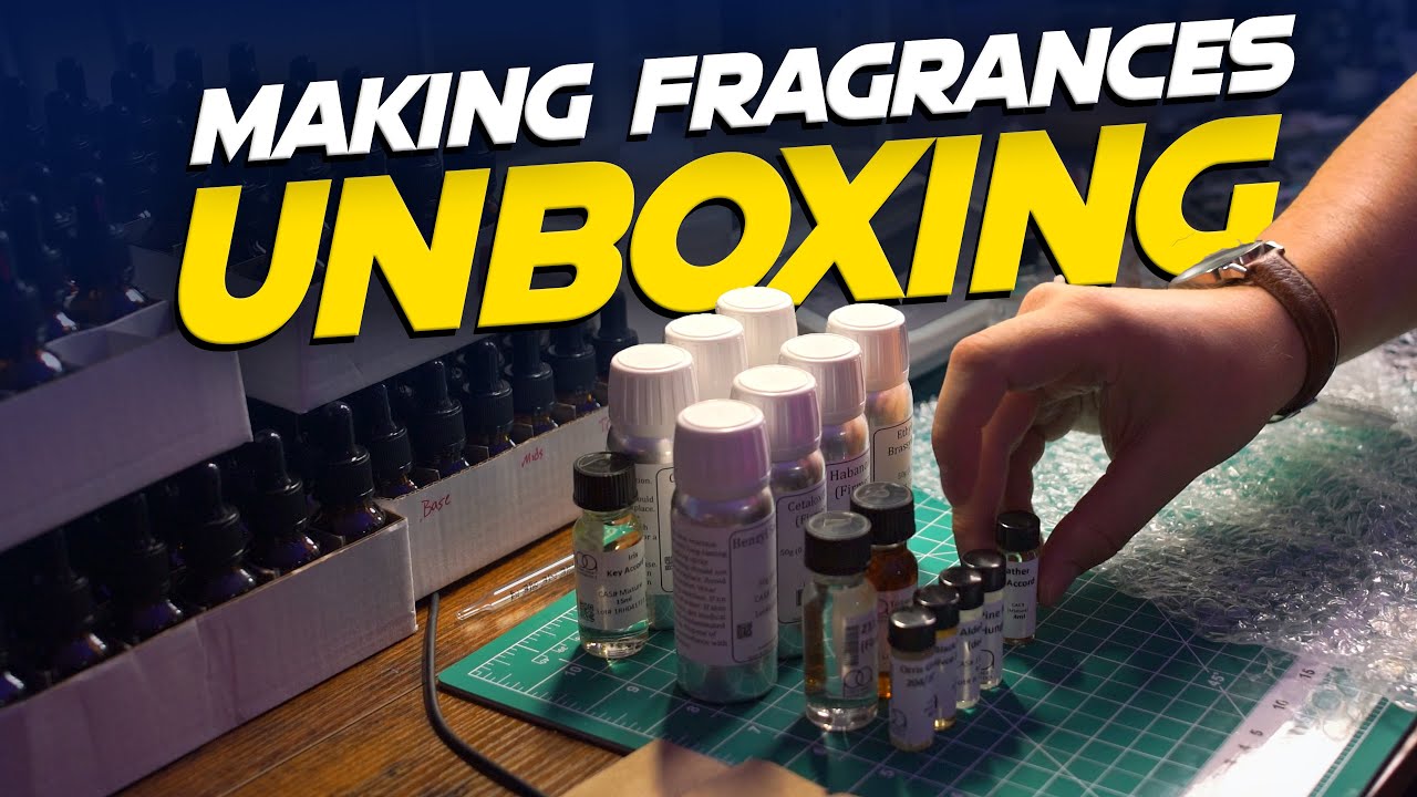 Making Fragrance Series: Unboxing Raw Materials