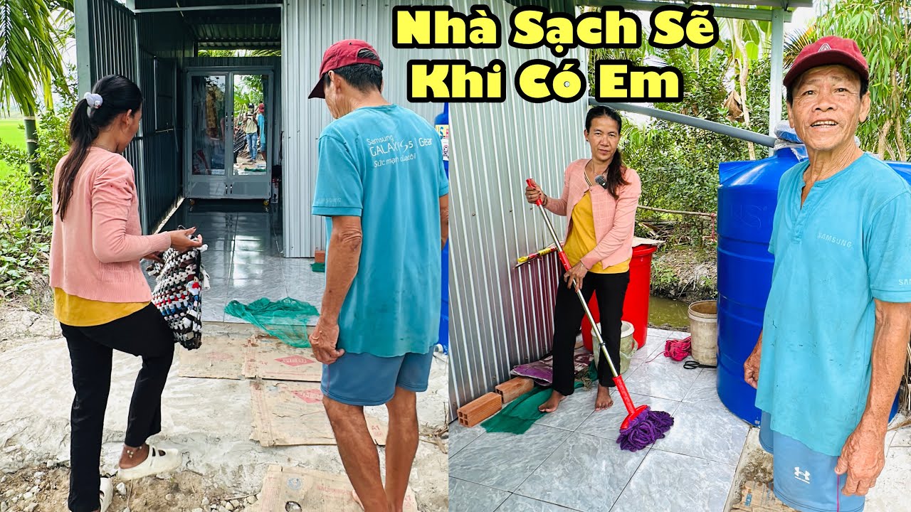 Bất ngờ quy mua thảm lót chân tặng anh giá còn quét dọn lau nhà cho sạch sẽ làm cho anh giá cảm động