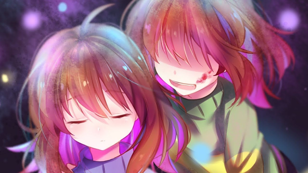 【PaintTool Sai】Speedpaint | #8 RESET | UNDERTALE - Frisk/Chara