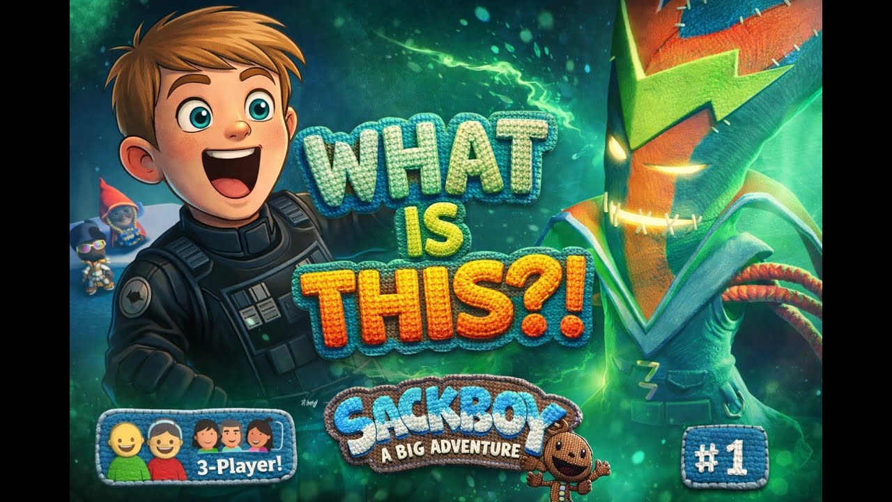 Sackboy: A Big Adventure – WHAT IS THIS?! (TyFyter Plays | Ep 1)