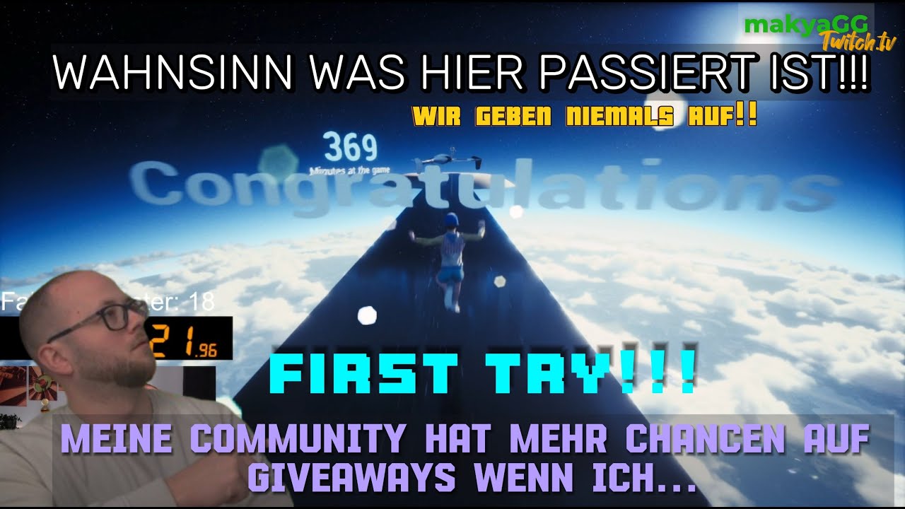 Community mit Chancen auf mehr GIVEAWAY's‼️ | Challenge Accepted✅ | ONLY UP!