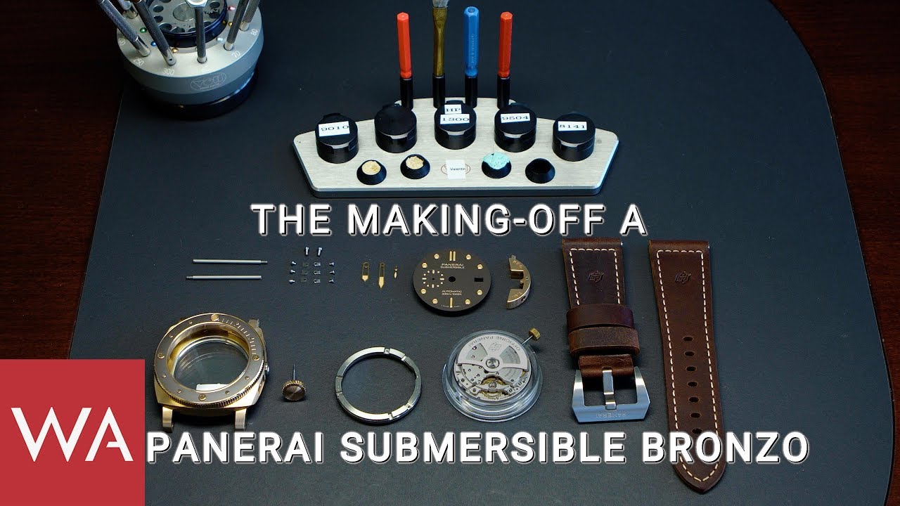 Making-of a ticking icon: PANERAI Submersible Bronzo - 47mm. PAM00968.
