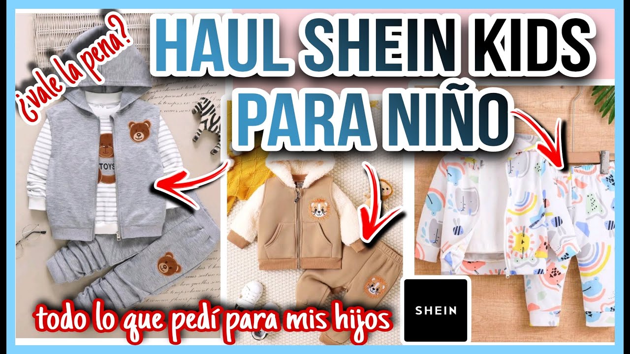 HAUL SHEIN KIDS PARA NIÑO 💙 / DANIELA PAULIN