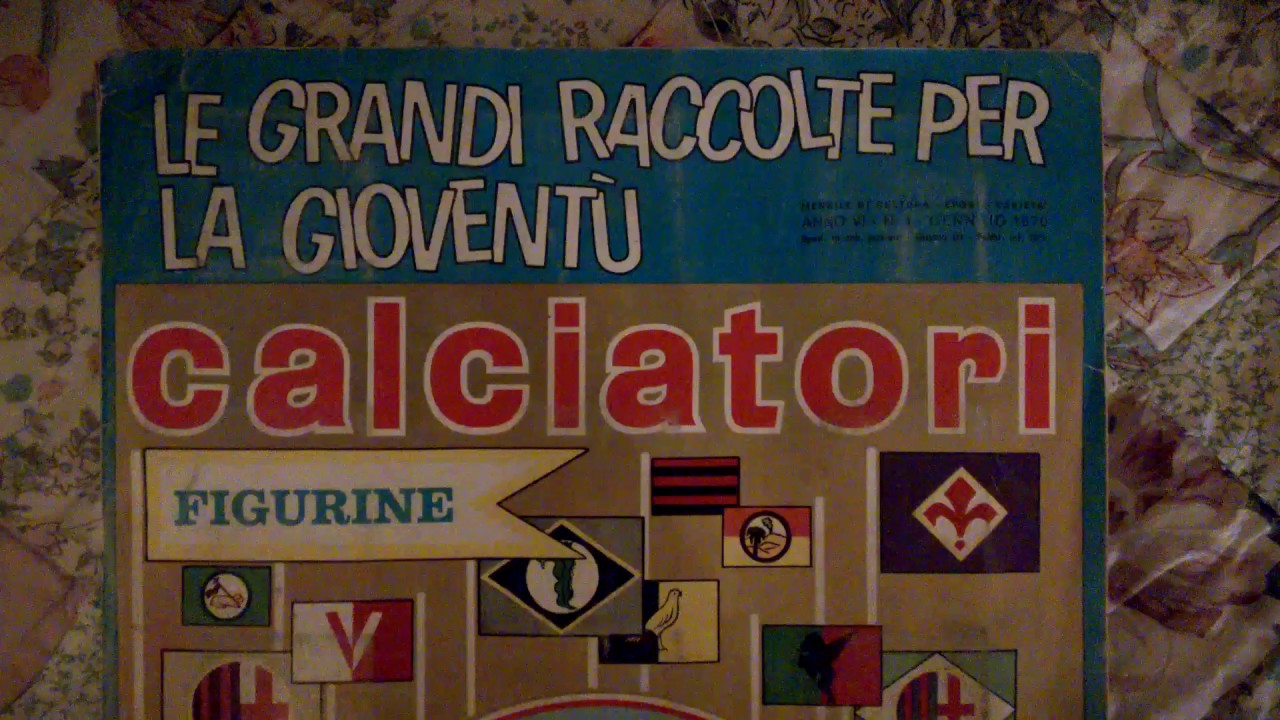 Album figurine calciatori Panini 1969 70