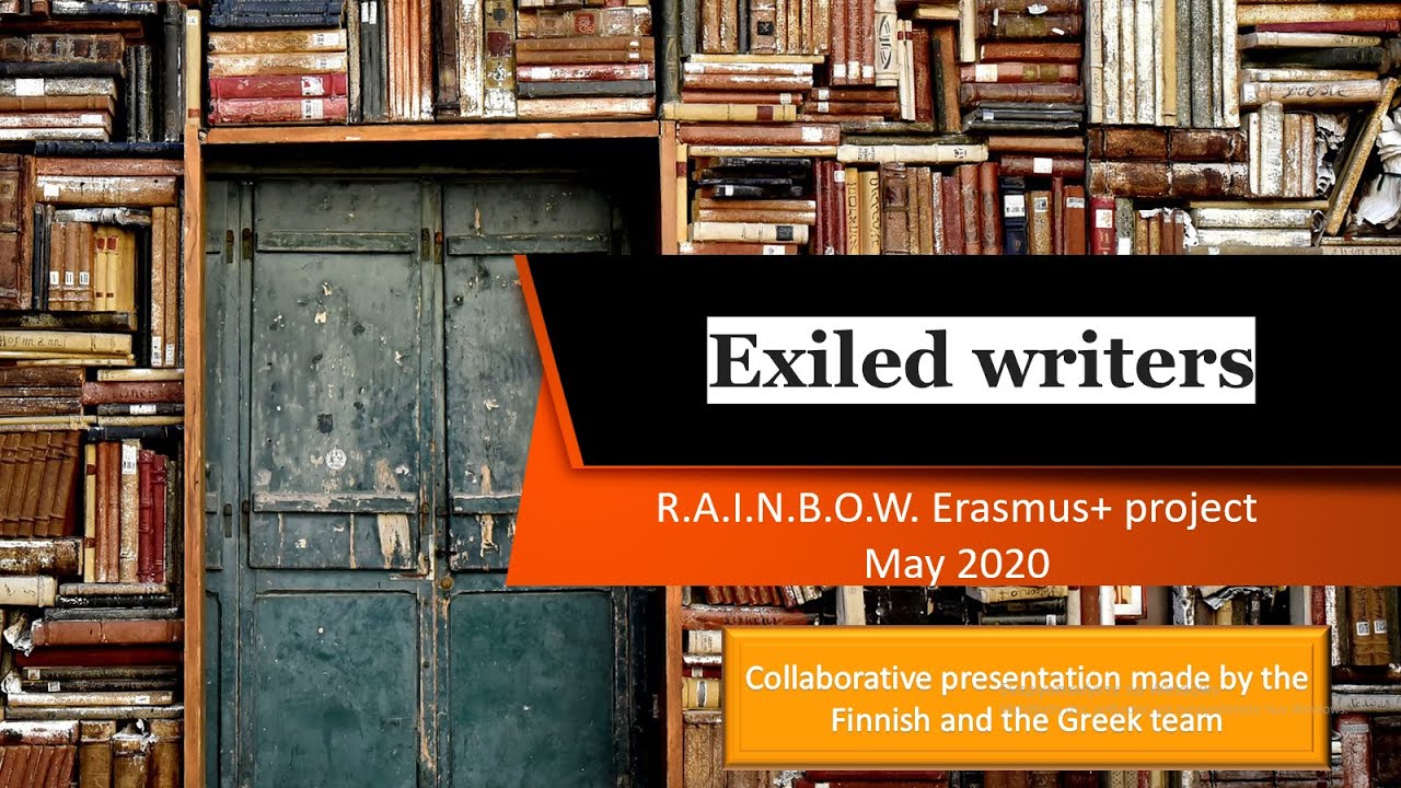 Exiled writers  Finnish/ Greek presentation