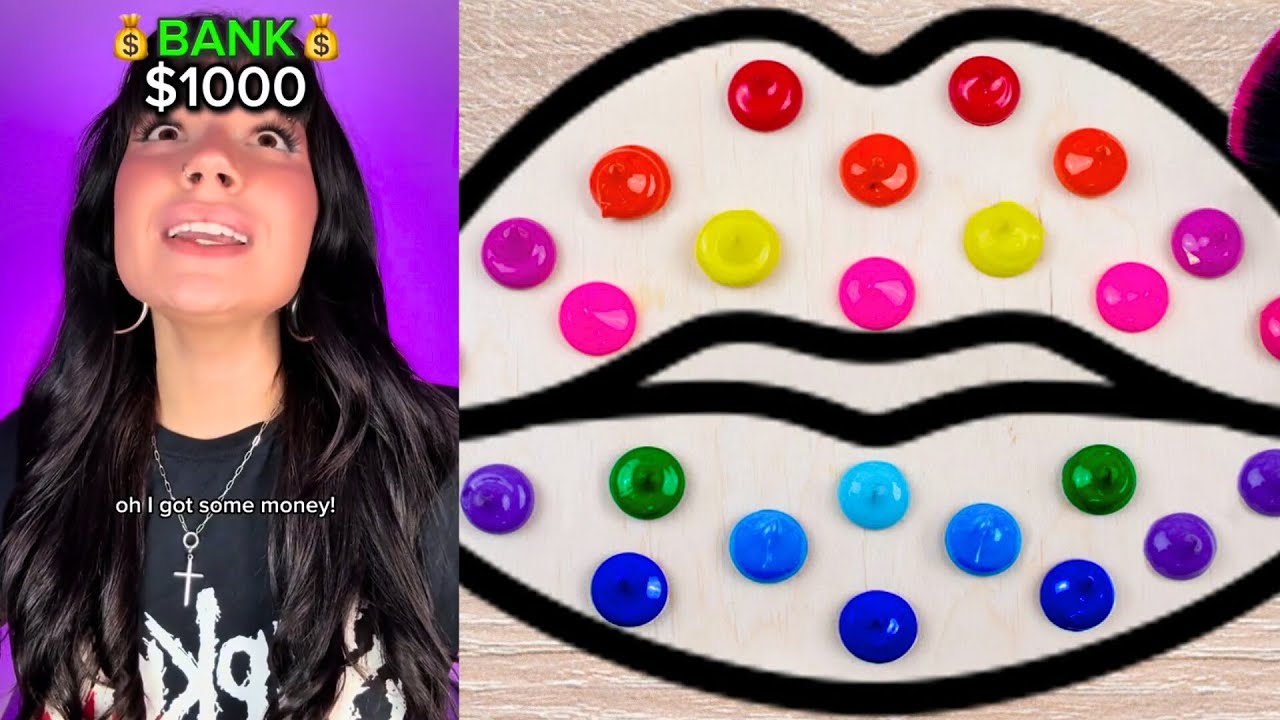 *60 Minutes*🎨 Text To Speech 🎨 ASMR Satisfying Art || @Bailey Spinn || POVs Tiktok Compilations 2025