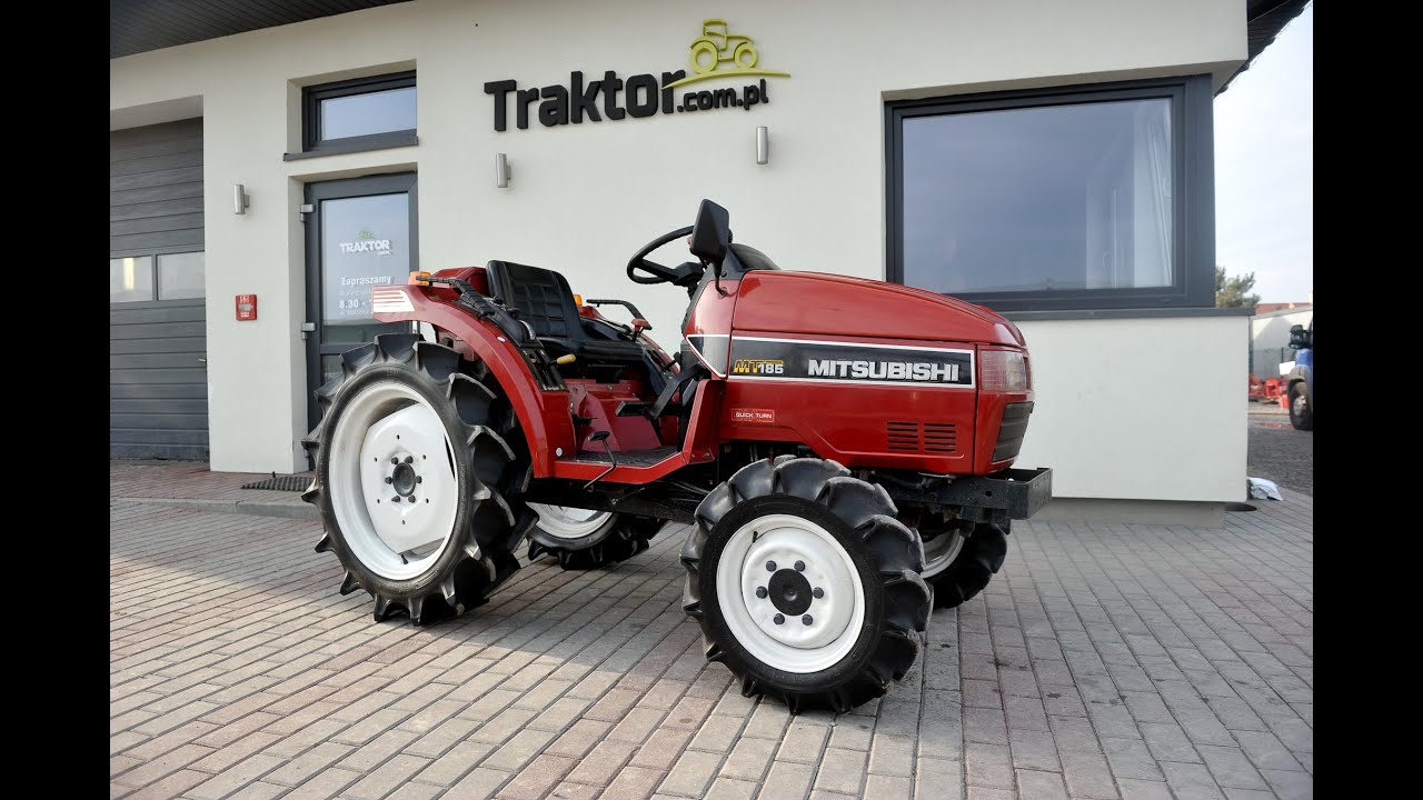 Mitsubishi MT185 4x4 18KM japoński ciągnik TRAKTOR.COM.PL