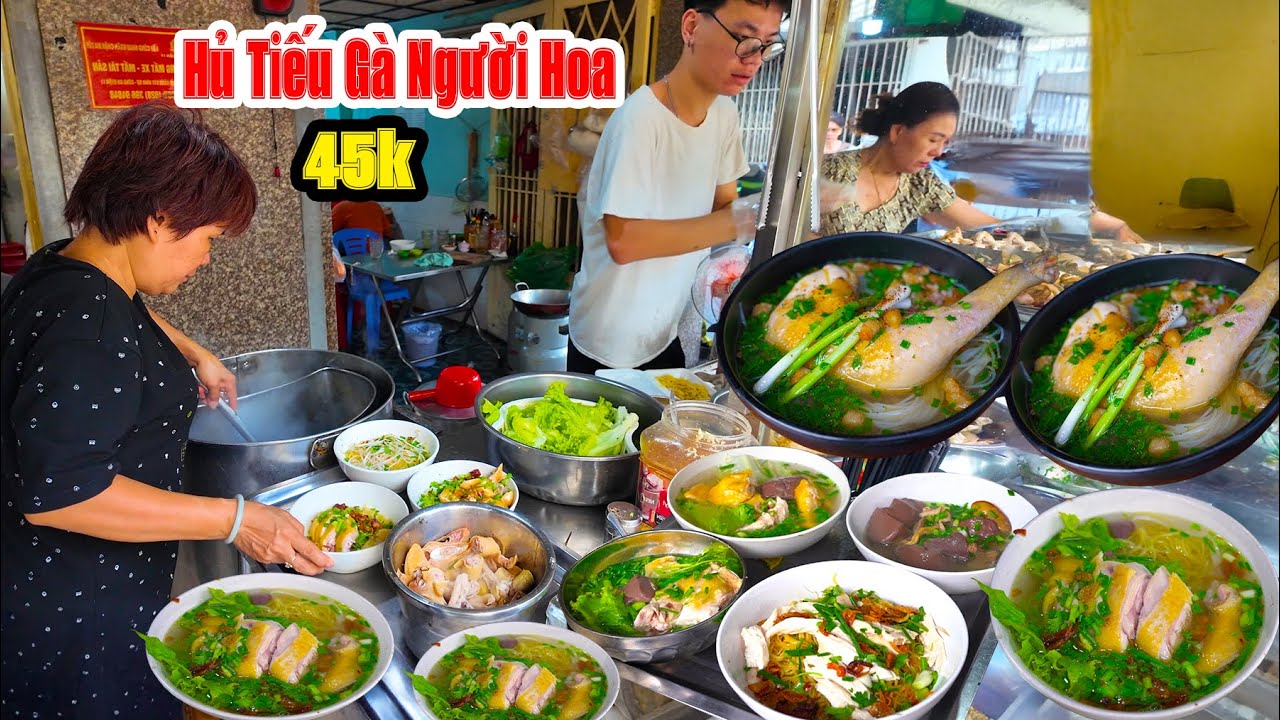 Tiệm Hủ Tiếu Mì Gà Mái Dầu Người Hoa Núp Hẻm Vẫn Luôn Đông Khách Nhớ Sốt Xá Kén Độc Đáo Ở Sài Gòn