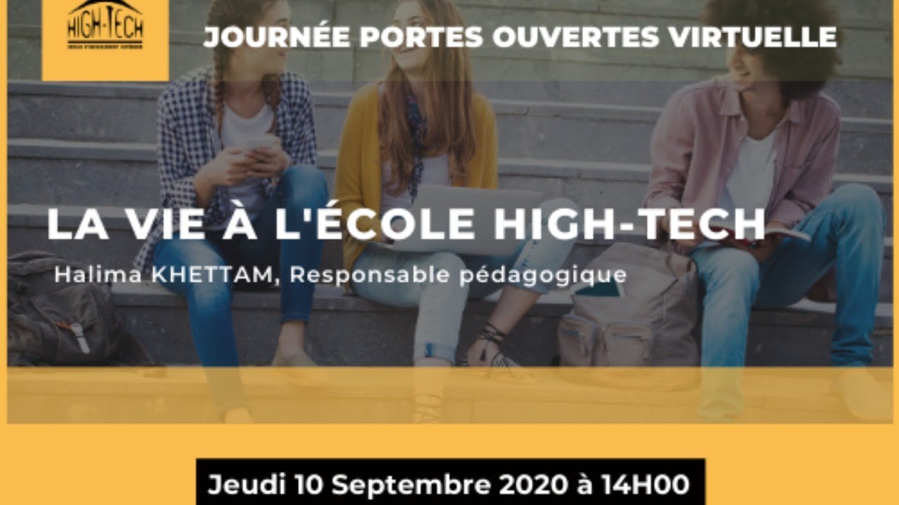 La vie à l'école High-Tech