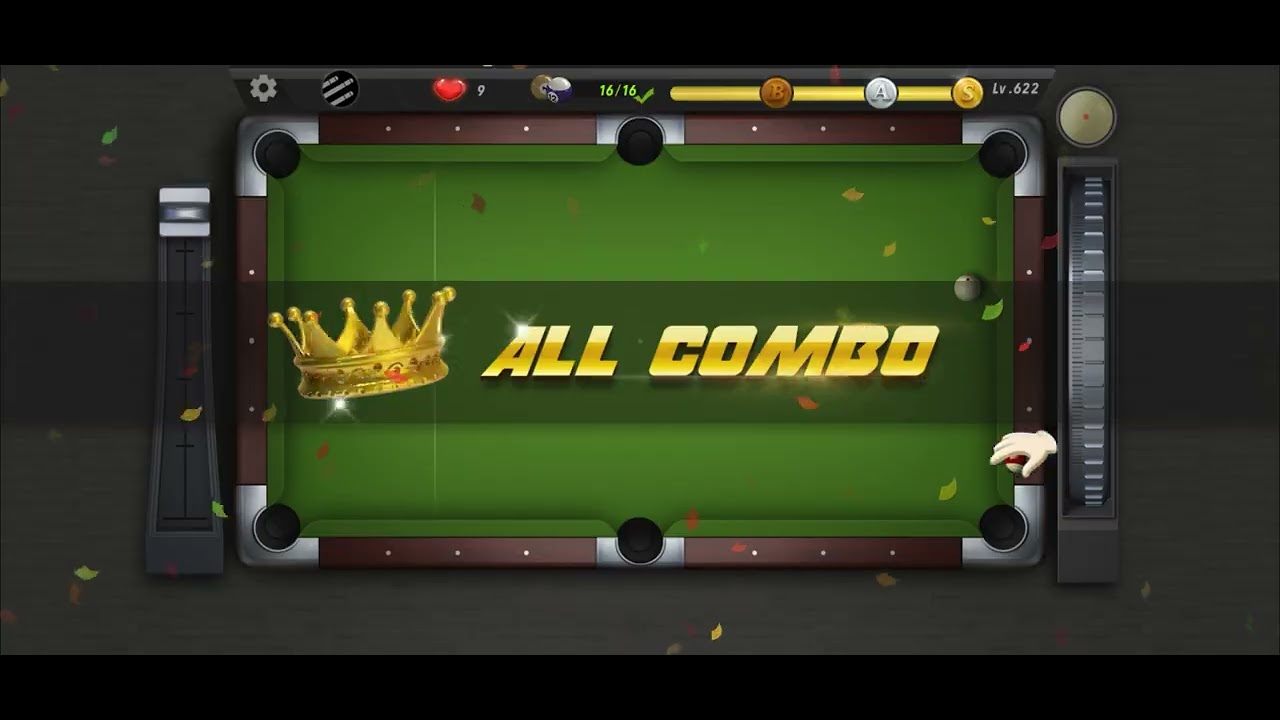 10+ COMBO STREAK! 😱 Pooking Billiards City Level 621 to 625 Incredible Skill Shots