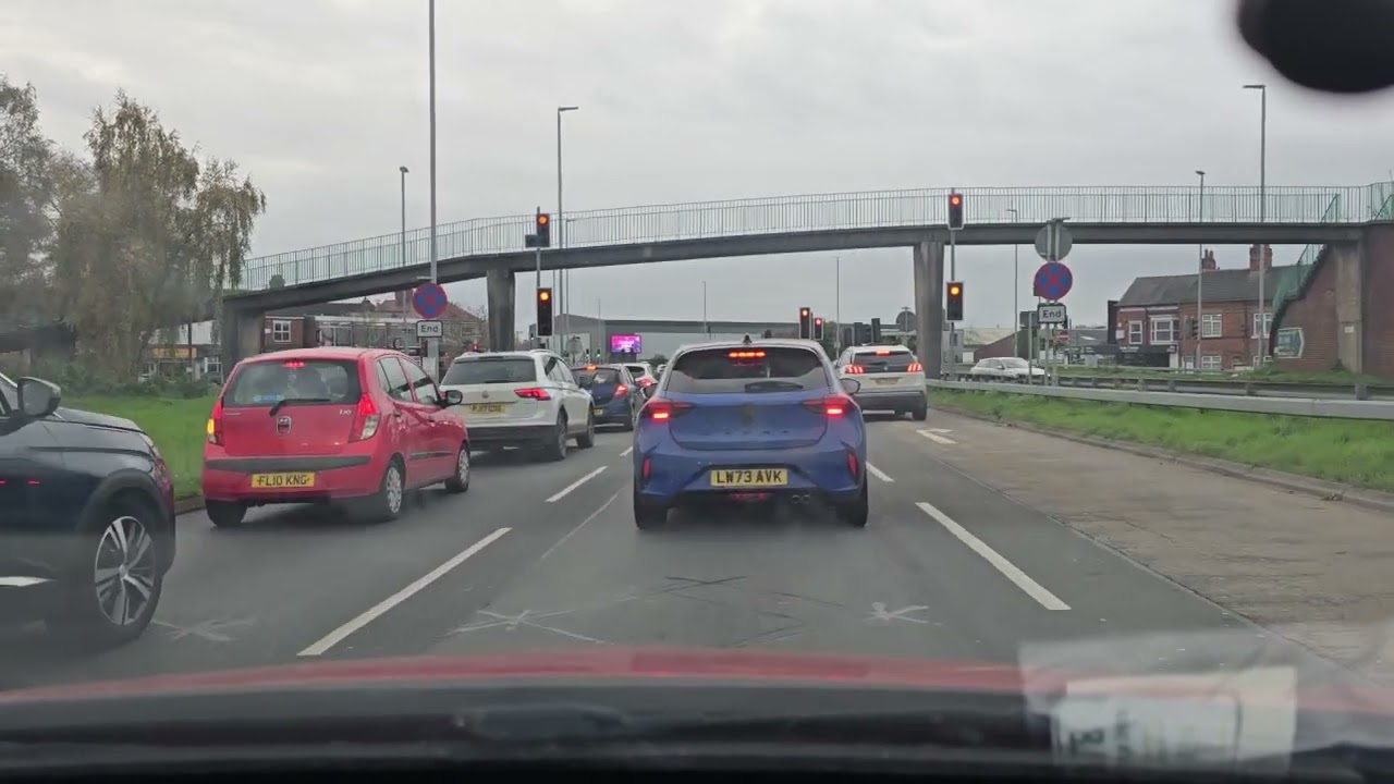 From Syston  to Leicester. England 🇬🇧 😎 🚗