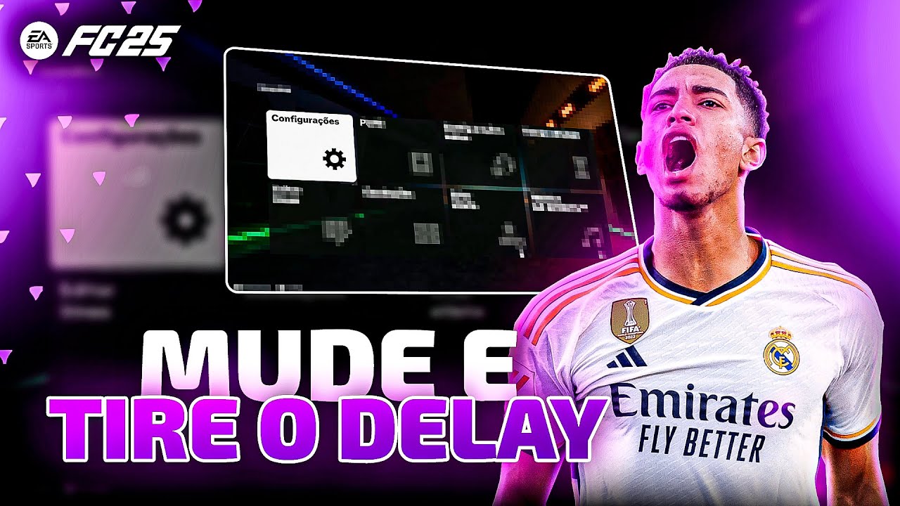 EA FC | COMO RESOLVER O PROBLEMA DE DELAY NO EA FC 25  | JOGUE LISO FAZENDO ISSO!!