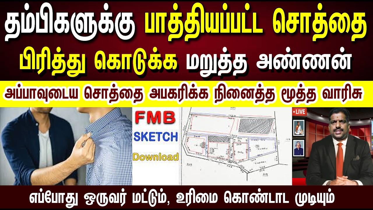 சொத்தை பாகப்பிரிவினை செய்ய ஒரு வாரிசு மட்டும் சம்மதிக்க வில்லயா ..?