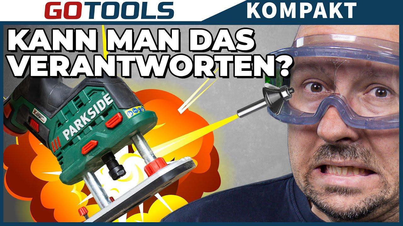 50 € gegen 130 € | Der Kantenfräsen-Vergleich! Parkside VS Bosch!