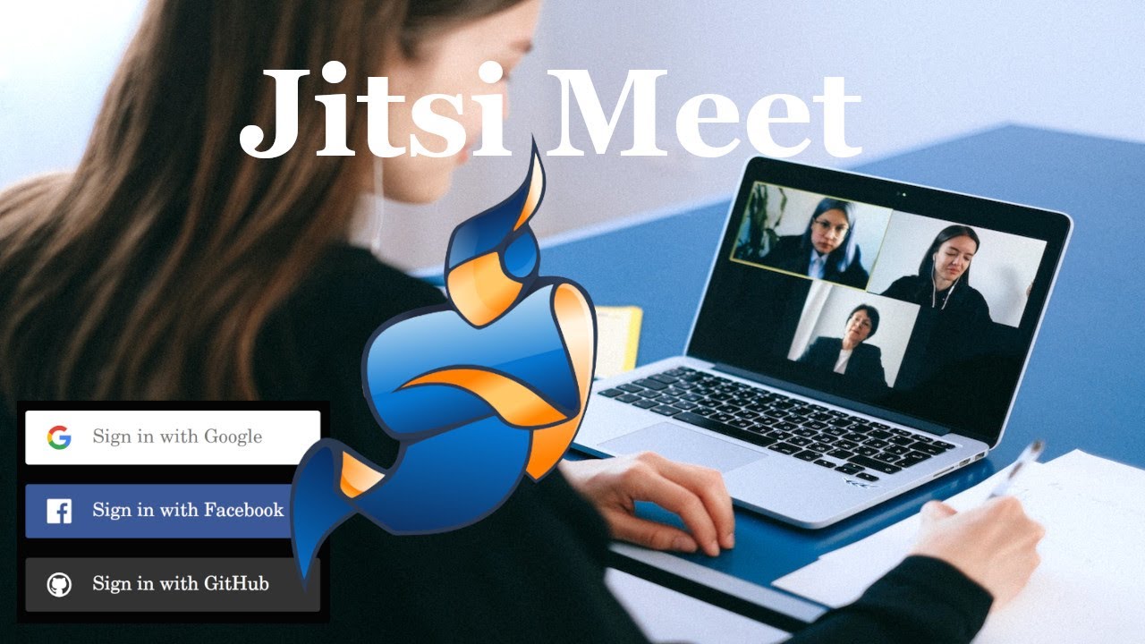 Jitsi Meet désormais un compte est requis pour créer un salon