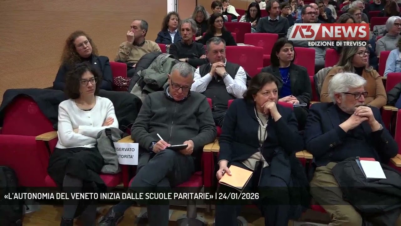 «L’AUTONOMIA DEL VENETO INIZIA DALLE SCUOLE PARITARIE» | 24/01/2026