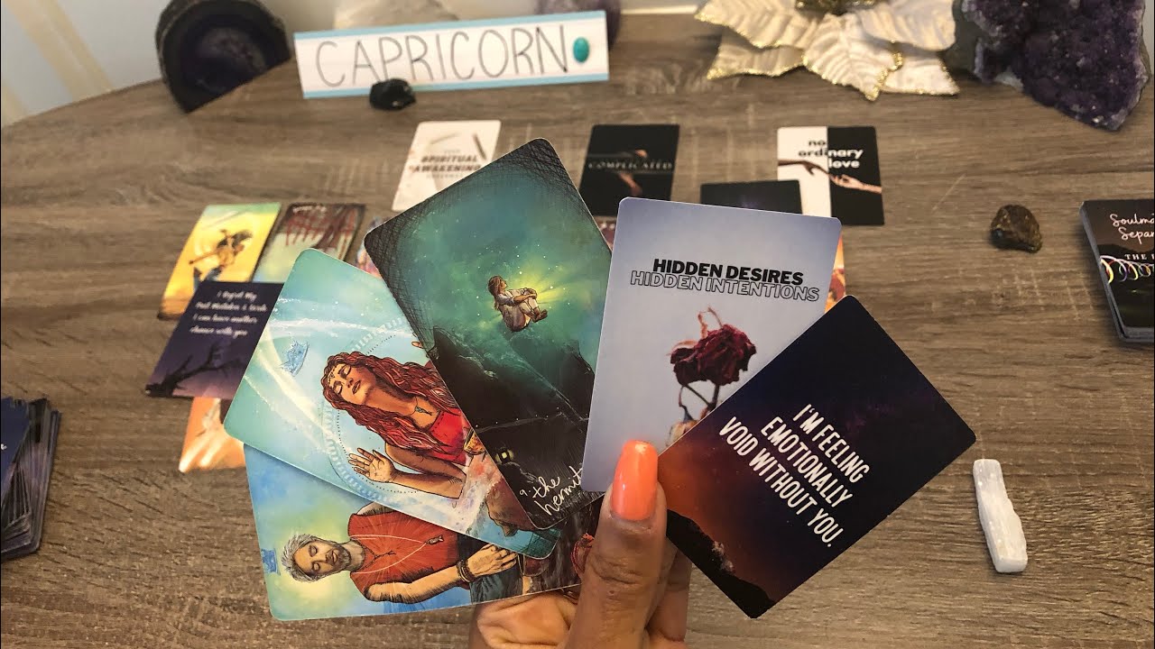 CAPRICORN! ♑️ HIDDEN DESIRES, HIDDEN INTENTIONS!🔥 THEY STRUGGLE WITH EXPRESSING LOVE ❤️