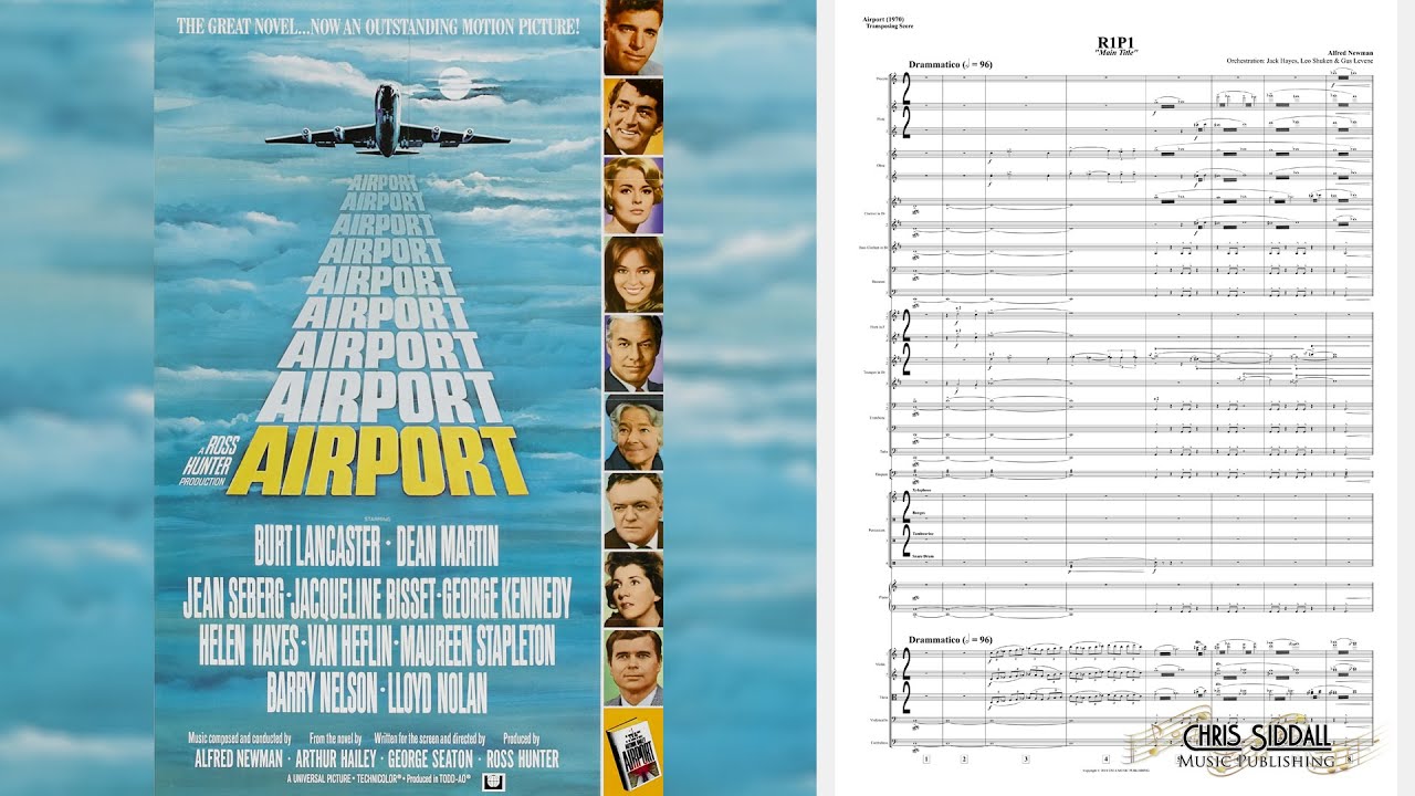 R1P1 MAIN TITLE from Airport - Alfred Newman