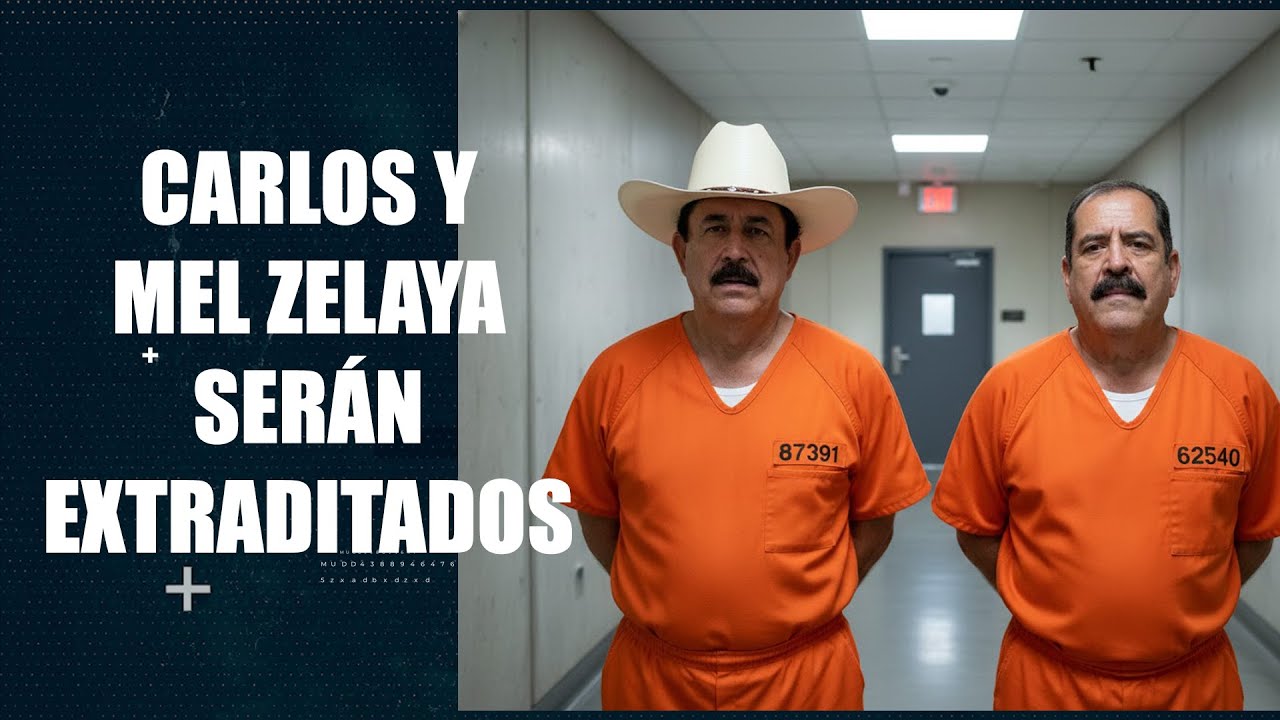 Carlos Zelaya y Mel Zelaya ser&aacute;n extraditados a USA